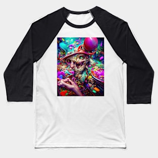 Fear And Loathing In Wonderland #63 Baseball T-Shirt